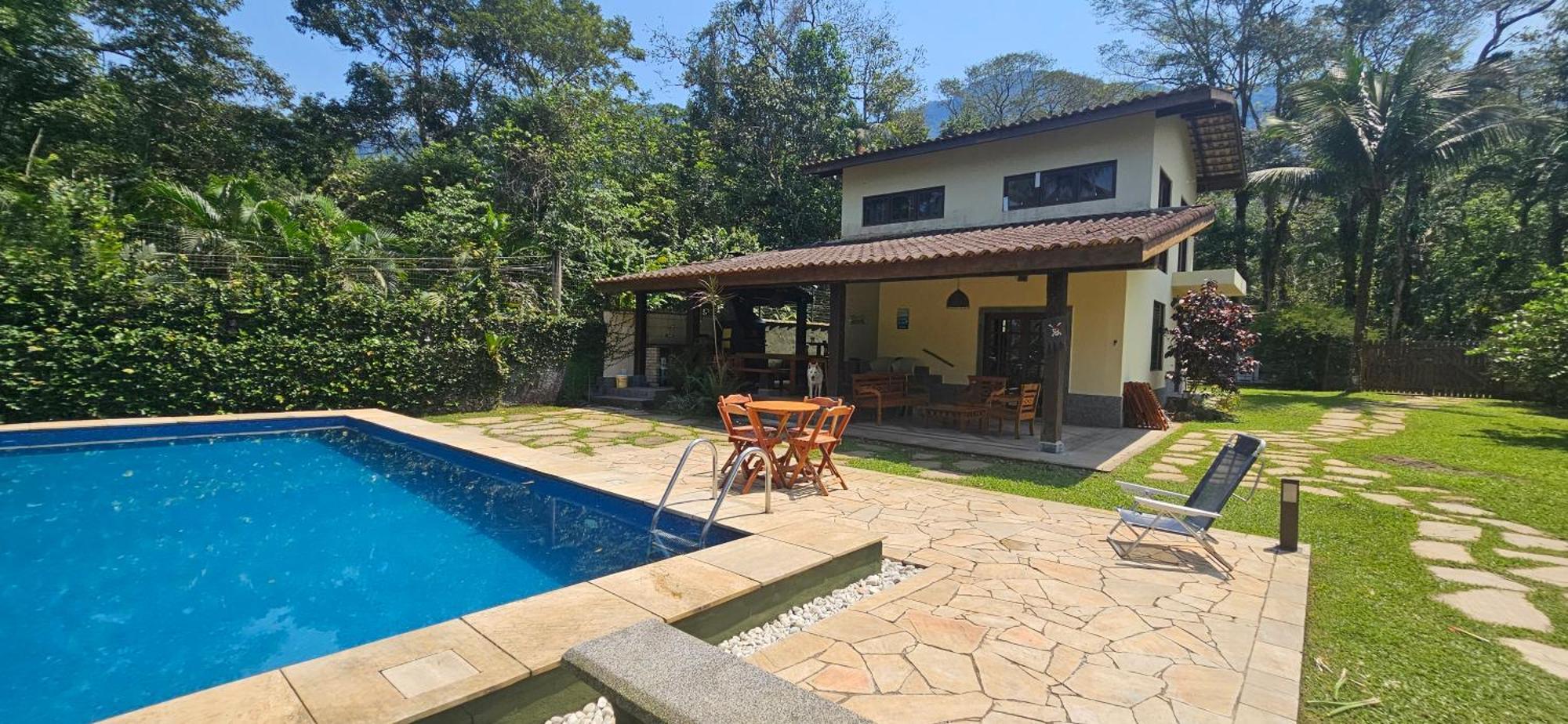 Casa Da Josie Em Maresias Com Piscina No Pe Da Mata Atlantica - 4 Quartos 外观 照片
